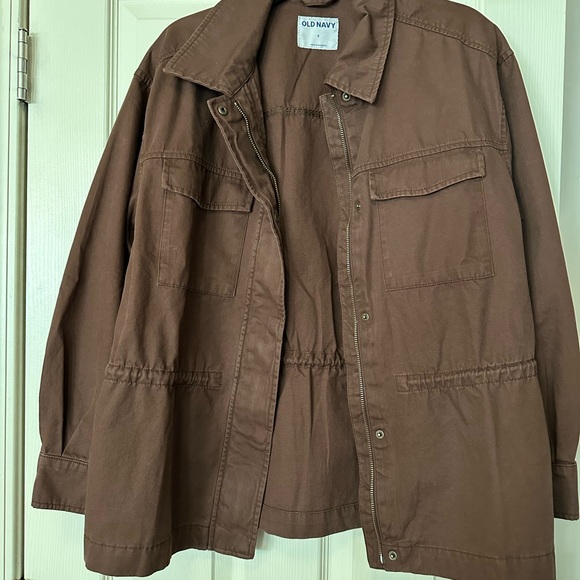 Old Navy Women’s  Jackets ( all 3 included)- Cream, Brown, and Green - Picture 6 of 11